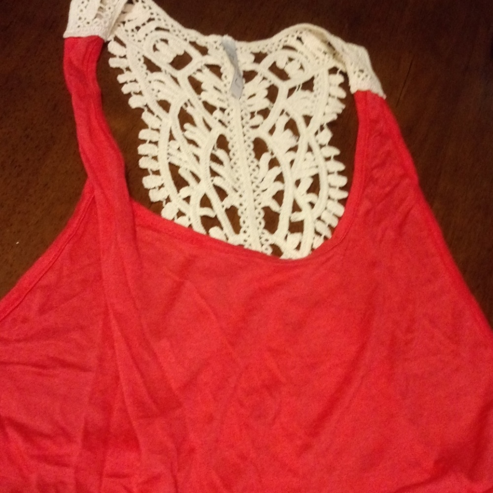 Bena J crochet back Tank size L